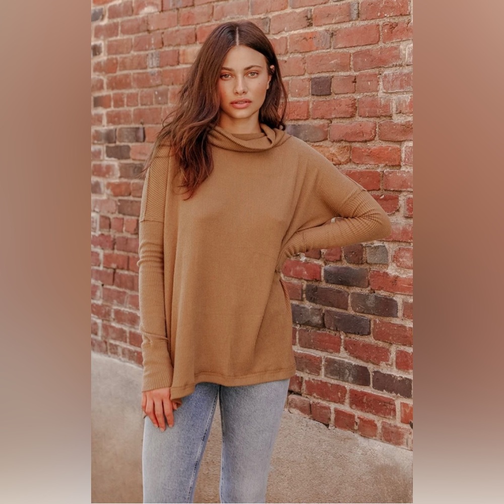 NWT Free People Juicy Long Sleeve Knit Thermal
